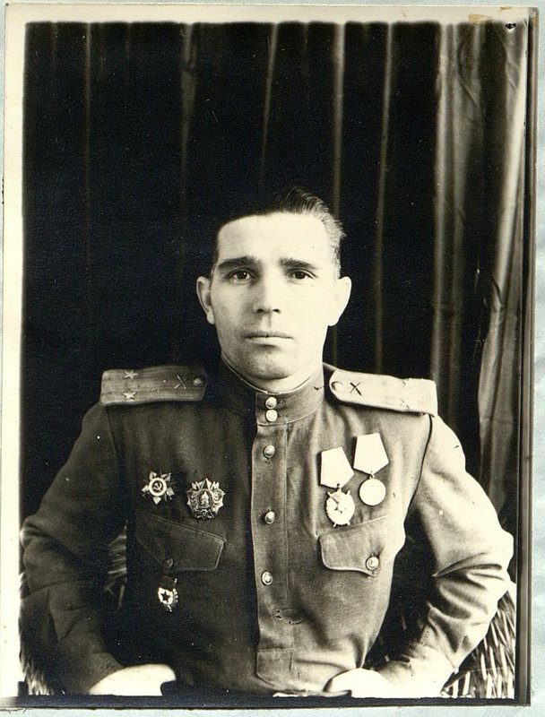 Image: The former commander of the guard regiment, Lieutenant Colonel Skiba I.P.