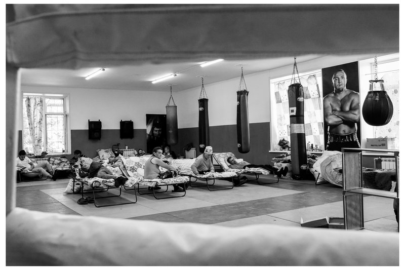 The Kursk sports club "Vityaz" has hosted refugees from the border areas of the Kursk Region at its training facility.