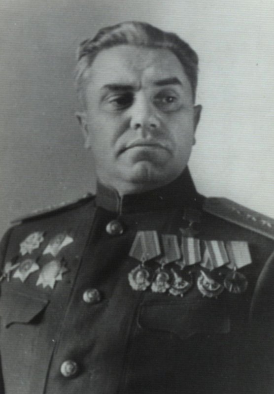 Colonel General N. Berzarin, Hero of the Soviet Union, the first Soviet Military Commandant of Berlin