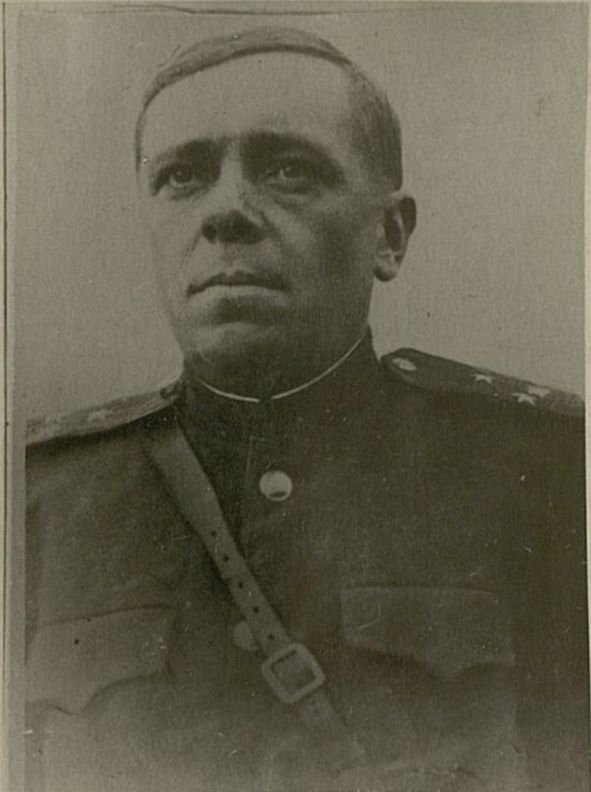 Image: Colonel Tarasov Sergei Petrovich. Chief of Staff of the 182 Infantry Division