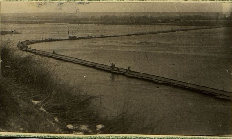 Image: Bridge in Meva by the end of March 22. Length - 1369 m.