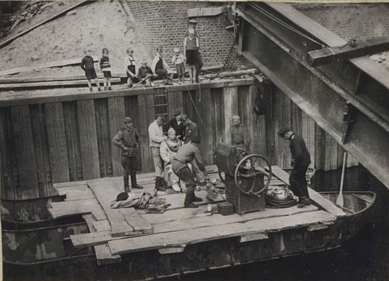 Фотография: Расчистка р. Хавель для судоходства