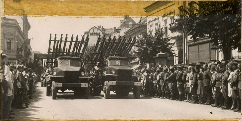 Фотография: Гвардейские минометы в Австрии