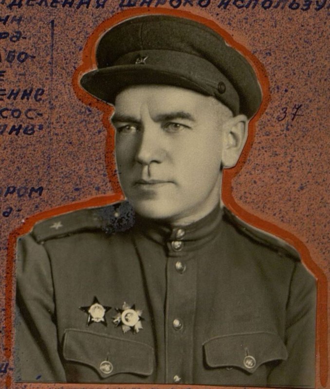 Image: The Senior therapist of the hospital, Major of medical service  Pacherskih