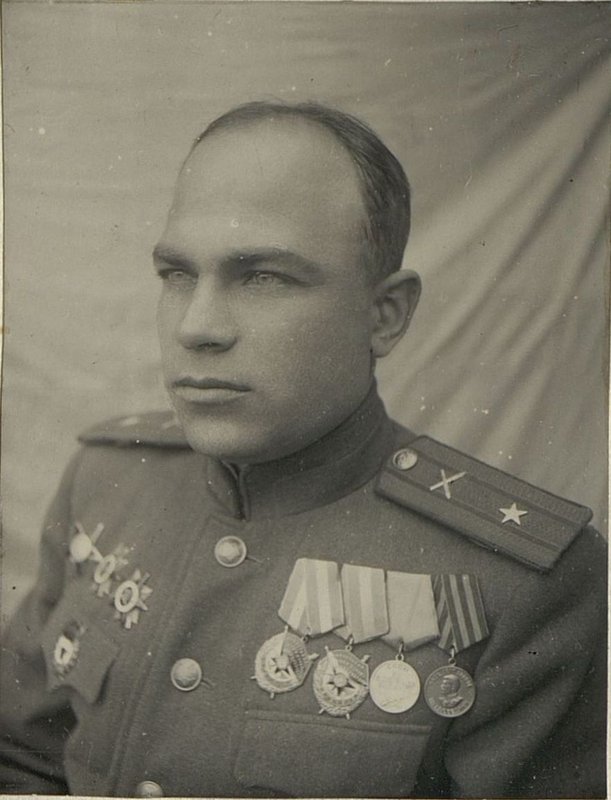 Image: Commander of the 3rd Division of the Guard, Major Bolshakov