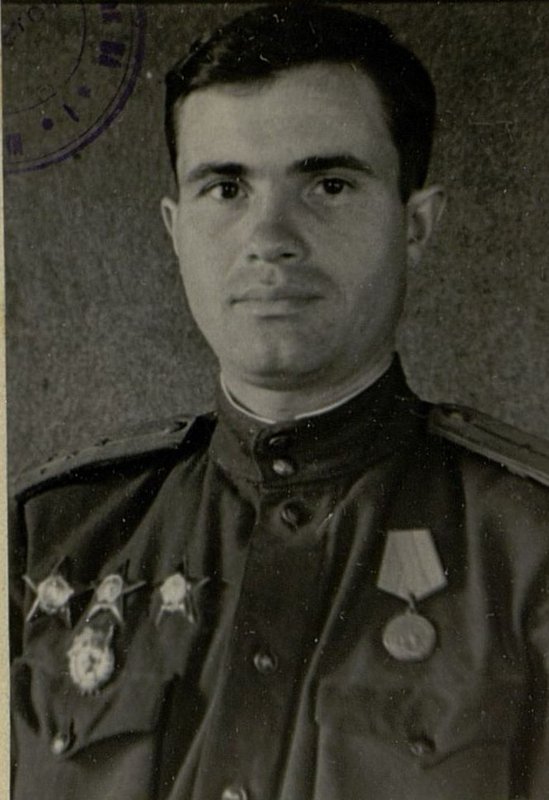Image: The commander of the "T-34" company, senior lieutenant Lobanov N.D.