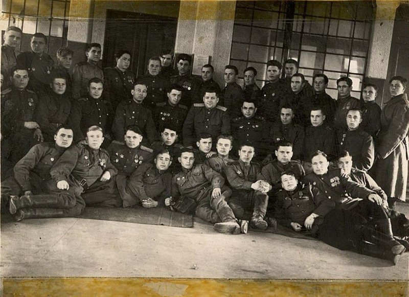 Фотография: Участники [...]ра комсоргов батальонов