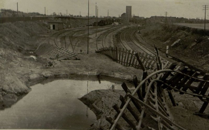 Image: Wittenberg railway station, taken by units of Major General Cervonia