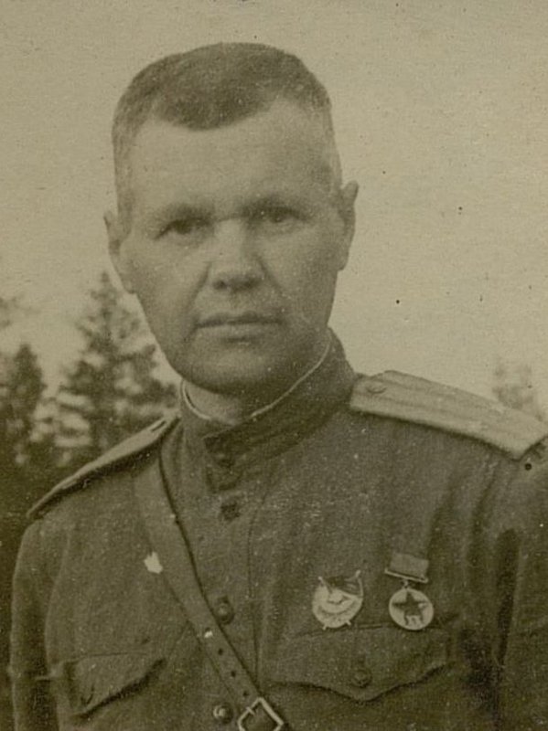 Image: Lieutenant Colonel Karasevich Konstantin Vikentievich. Commander of the 1234th Infantry Regiment of the 370th Infantry Division