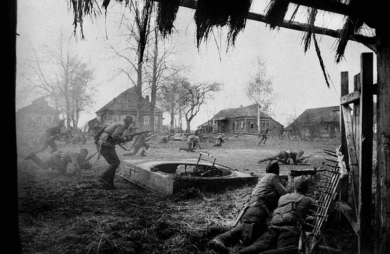 Бой за деревню.1941 г