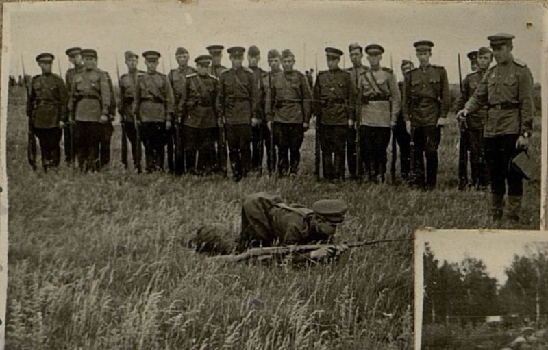 Фотография: На занятиях огневой подготовки