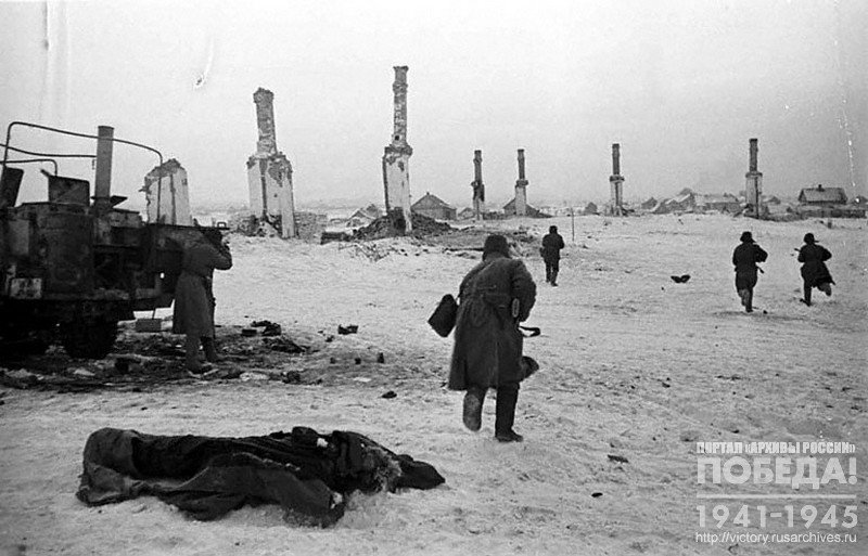 Fighting in Stalingrad area