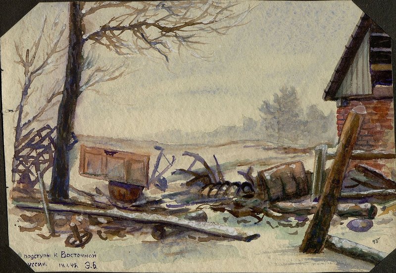 Фотография: Подступы к Восточной Пруссии. 14.01.45