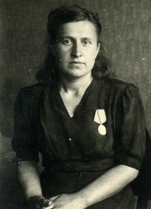 N.E. Menshchikova, ward nurse of the 1st medical department of the evacuation hospital No. 3659