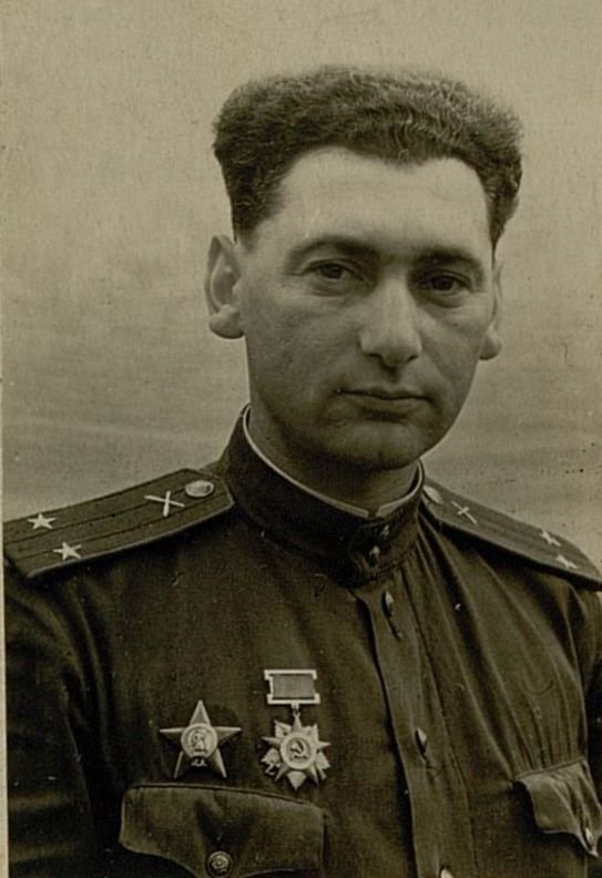 Image: Guards Lieutenant Colonel Klyachkin Lazar Iosifovich. Deputy Chief of the Operational Group of the Guards Mortar Units, Supply