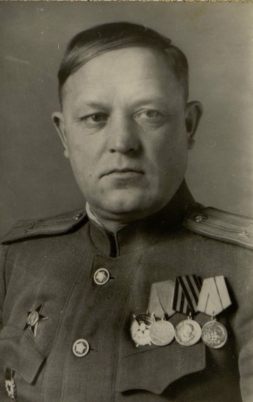 Фотография: Командир 7 Отдельного Гвардейского Стрелкового Батальона Гвардии Подполковник Григорьев Я.Ф.
