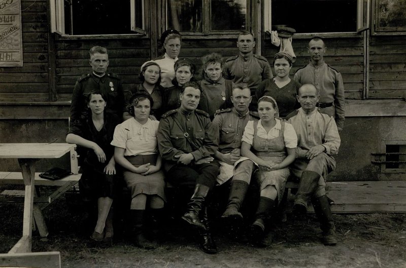 Фотография: Комендатура 23 РАБ, обслуживавшая делегатов техконференции