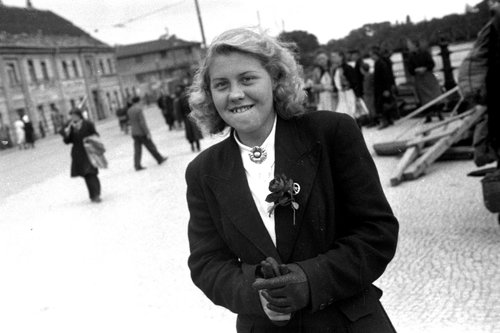 Бывшая заключенная нацистских тюрем жительница Европы