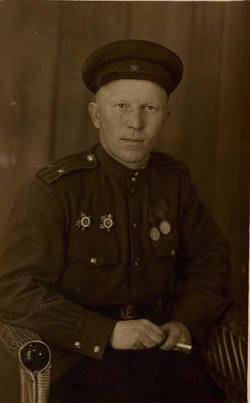 Фотография: Начальник штаба 813 стрелкового ордена А. Невского полка Подполковник Фролов