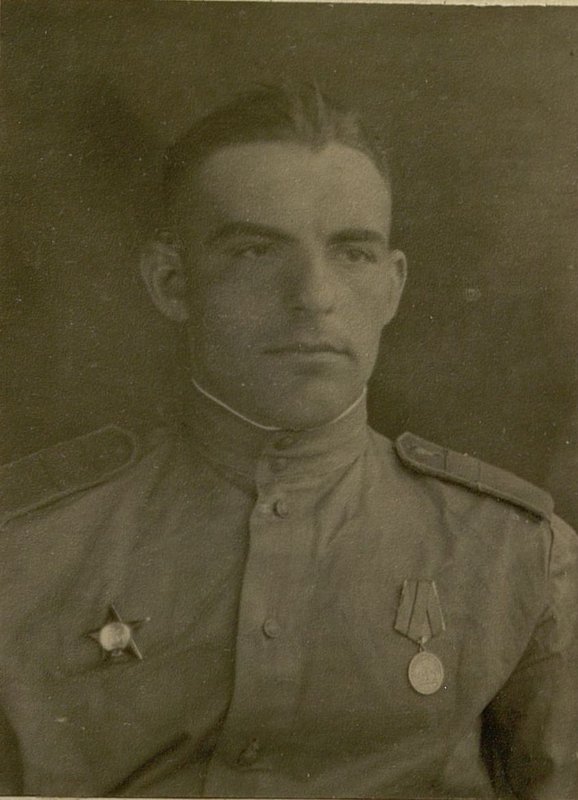 Image: Assistant platoon commander, driver of a FORD-8 car, Senior Sergeant Moroz P.D.