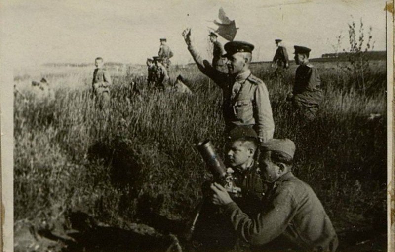 Фотография: На показных занятиях по тактике