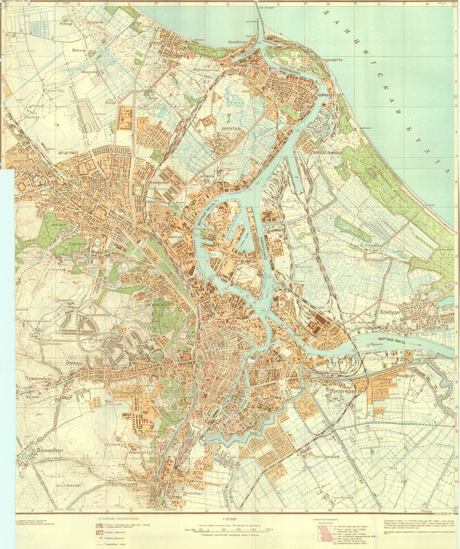 Image: Danzig city plan