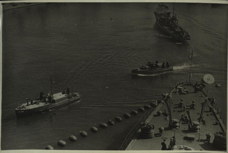 At a raid in one of the naval bases of the Black Sea Fleet