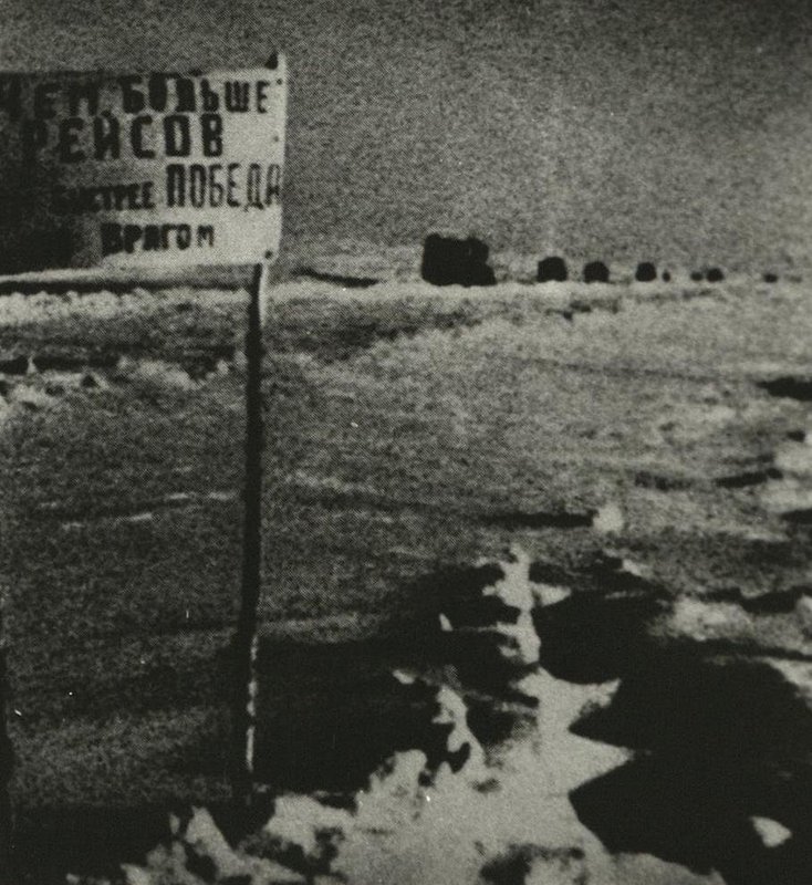 Convoy on "Road of Life"