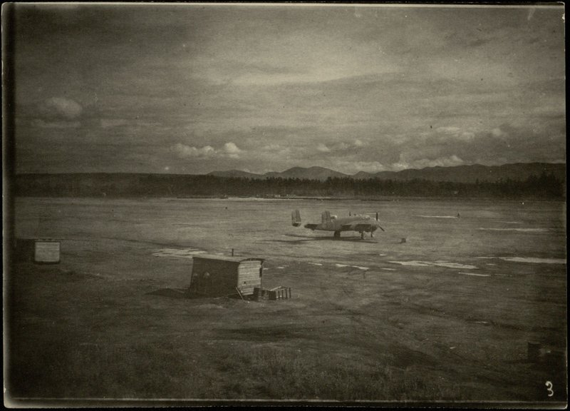 The airfield in Seimchan. 1943