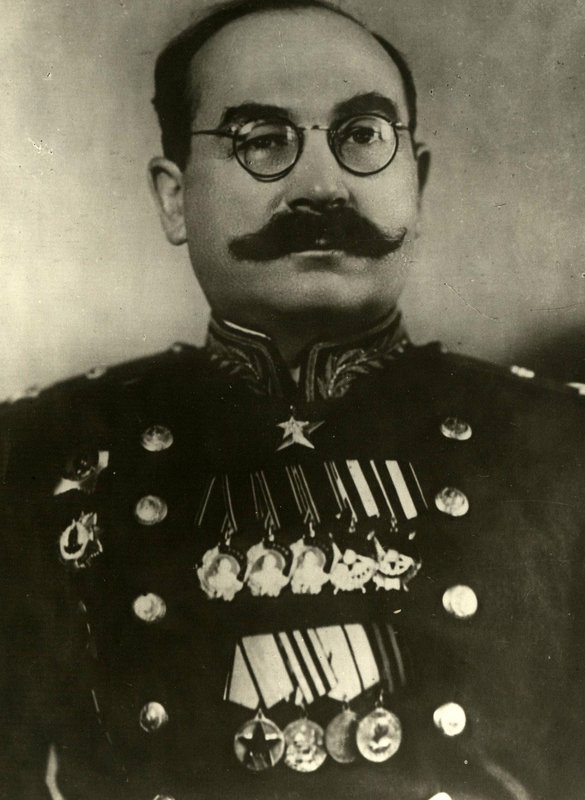 Командующий 2-й гвардейской армией генерал-майор П.А. Ротмистров