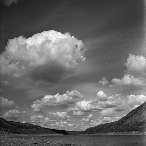 Пейзаж с облаками. Кольский п-ов