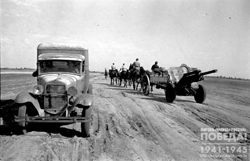 One of the Red Army units in Stalingrad area
