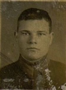 Image: A young talented officer, battery commander, Captain P.I. Labazov. He was the first to cross the Kerch Strait with his battery and, with his skillful and courageous combat activities at the Kerch bridgehead, inflicted great damage on the enemy in equipment and manpower. On March 8, 44, in the battles near Kerch, he died a heroic death.