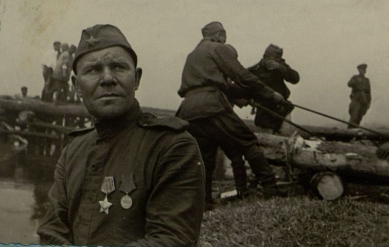 Фотография: Сапер Горбушин отличился на Шпрее