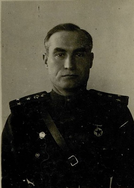 Фотография: Полковник Карноухов Марк Лукич. Командир 30 отдельной железнодорожной бригады