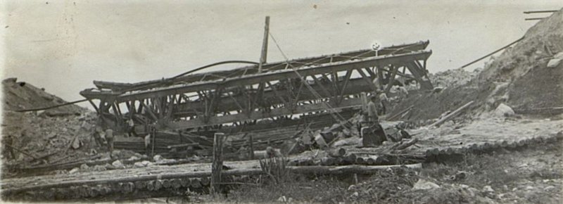 Image: Bridge over the Yelnya River at the Lida-Mosty  section