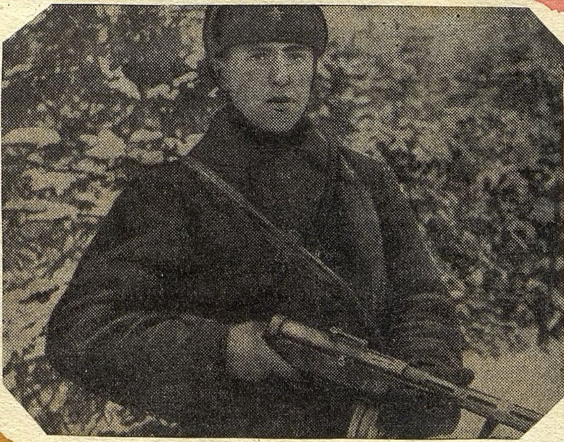 Image: The initiator of the fighter movement in the 181st regiment, Sergeant Alshevsky