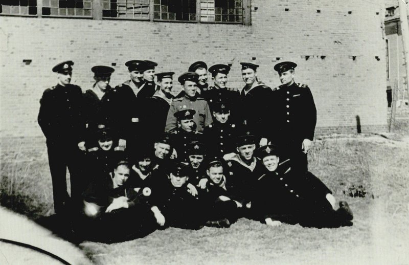 Cadets of one-year officer courses of the Baltic Fleet