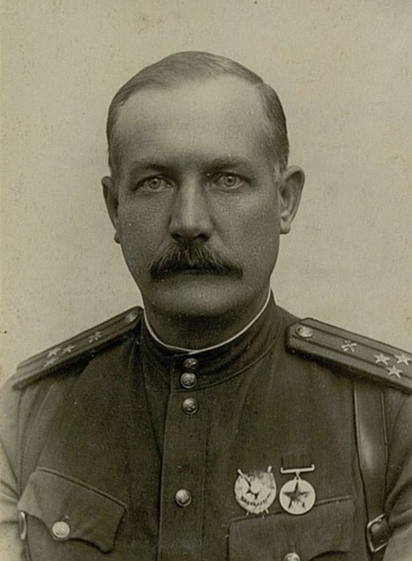 Image: Colonel Leiman Jan Janovic. Deputy Commander - Chief of Engineering Troops of the 1st Shock Army
