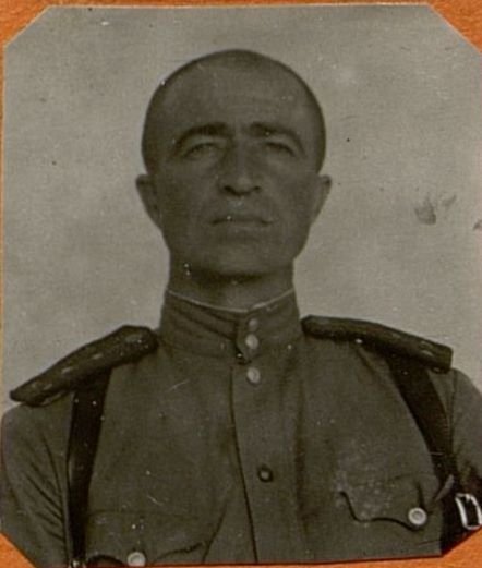 Image: Head of the Department of Supply of Military Technical Property Captain E.I.Bogushevich