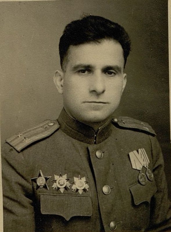 Image: Head of the Political Department Lieutenant Colonel Tolchiyan