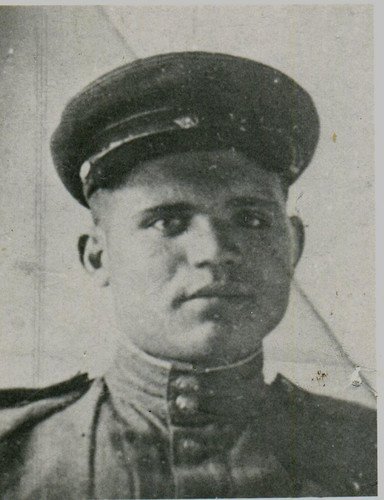 Telkov N.G., cadet of the infantry school in the city of Ordzhonikidze