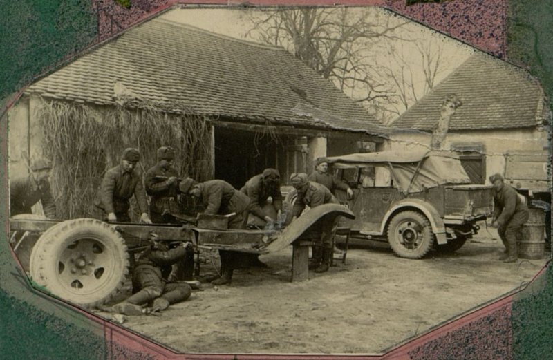 Image: Album "Description of the combat activities of the army field hospital for lightly wounded 5281"