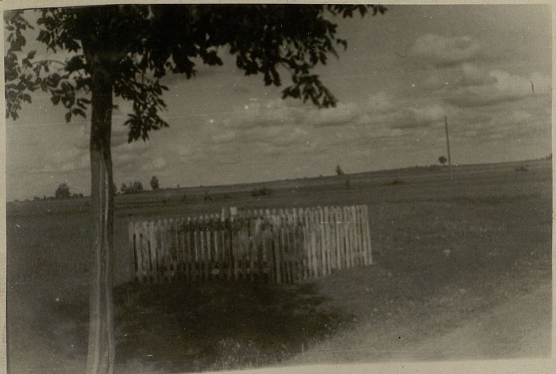 Image: Military burial of unknown soldiers, Smorgon district, Shutovsky village council, village Klipenyaty