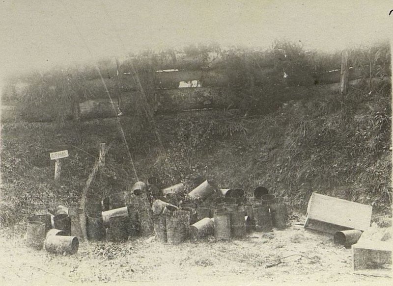 Фотография: Орудийный окоп