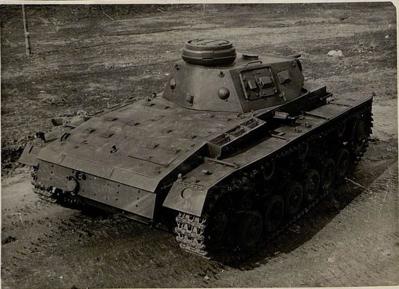 Image: Medium tank T-III (with 50 mm long-barreled gun)