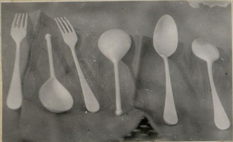 Image: Products of the metalwork workshop for 1944-45 by the Hospital for the lightly wounded 1702