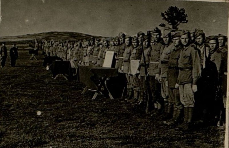 Фотография: Принятие военной присяги