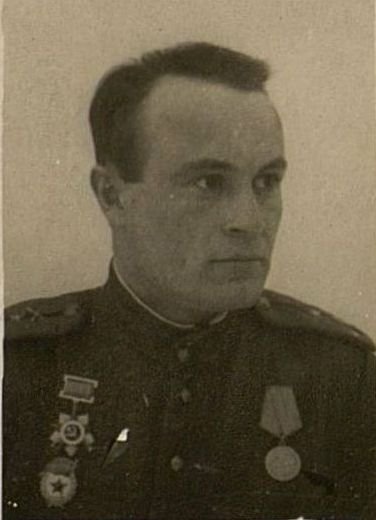Image: Chief of artillery 192 guards rifle regiment Major Makarov N.D.