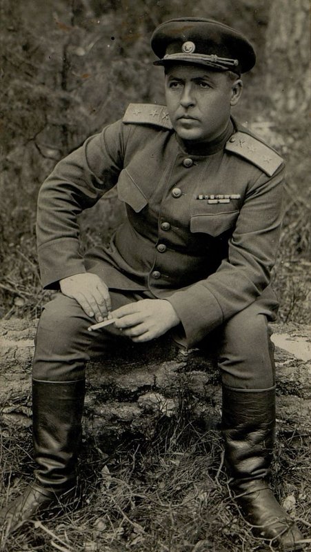 Image: Artillery Commander of the 2nd Belorussian Front Colonel-General of Artillery Sokolsky Alexander Kuzmich